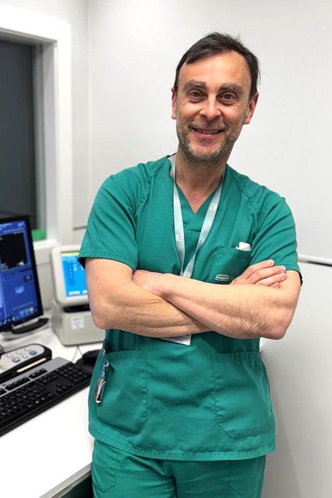 Esteban Mesas, supervisor de Radiodiagnóstico del IVO