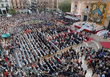 A qué hora es la Misa de Descoberta, la Missa d'Infants y el Traslado de la Virgen de los Desamparados
