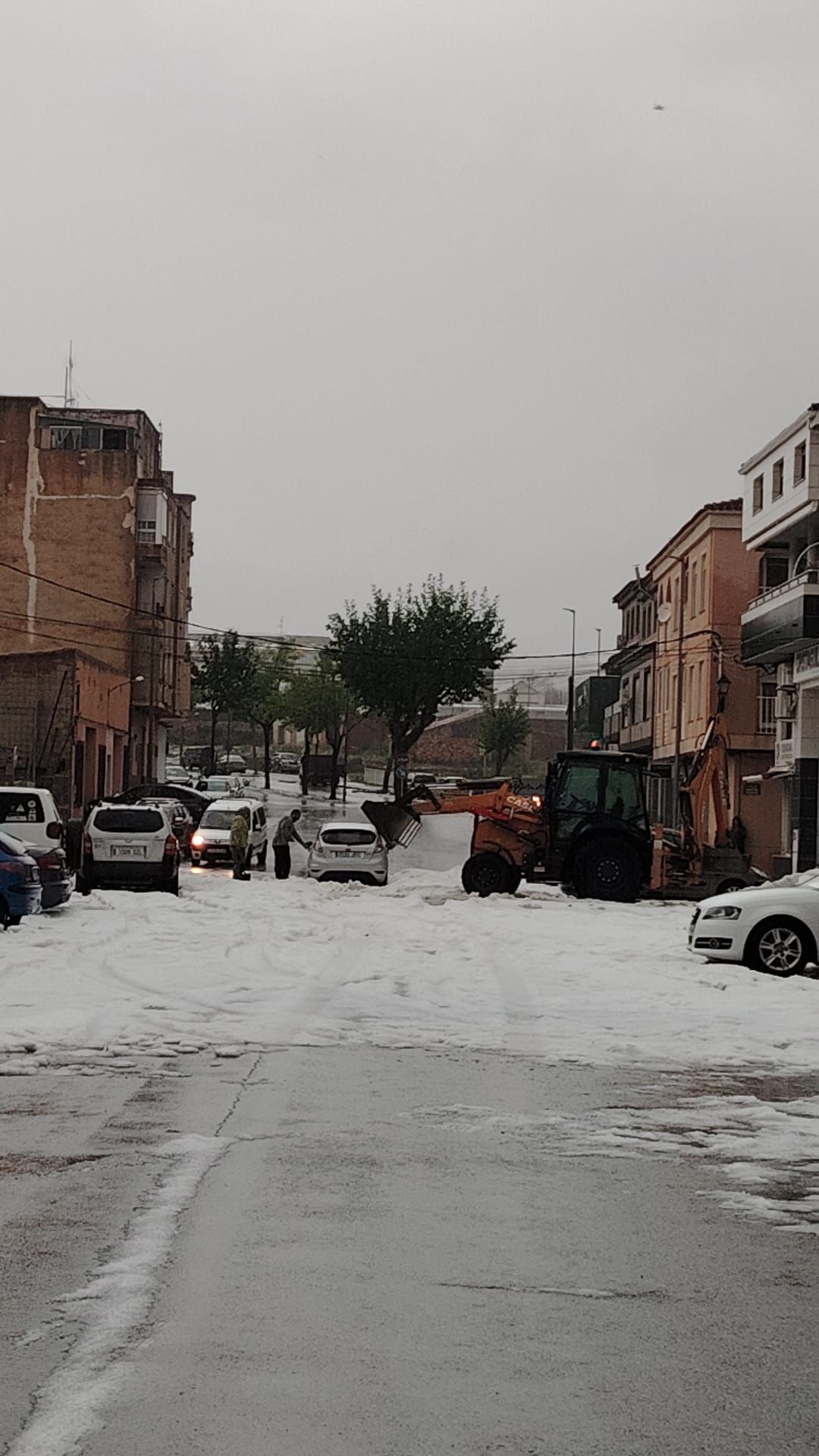 FOTOS | Temporal de lluvia y granizo en la Comunitat