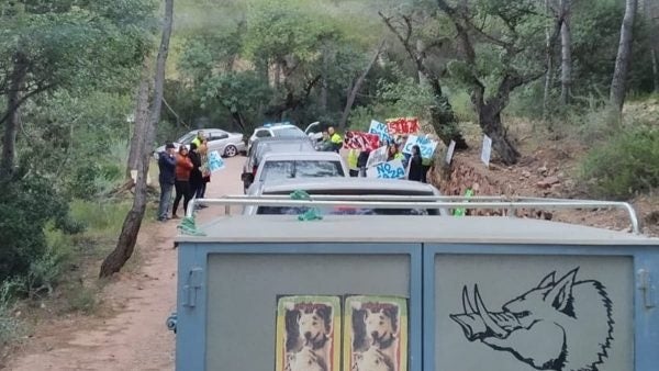 Condenan a dos activistas por interrumpir una batida de jabalíes en el Parque Natural del Desert de les Palmes