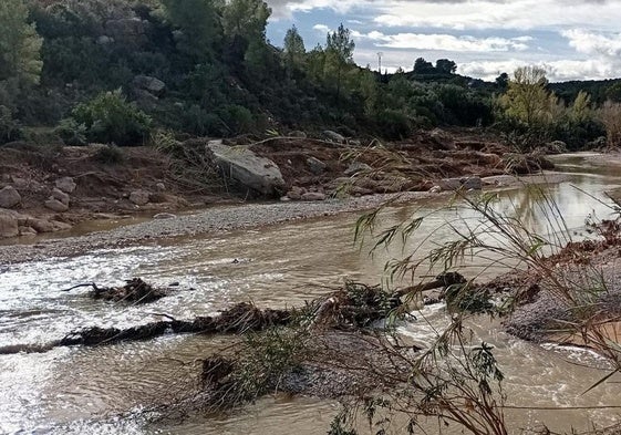 Estado actual del paraje de la Fenosa.
