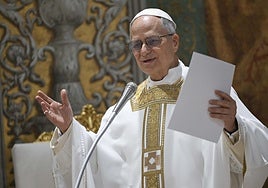 El Papa en la Eucaristía de hoy.