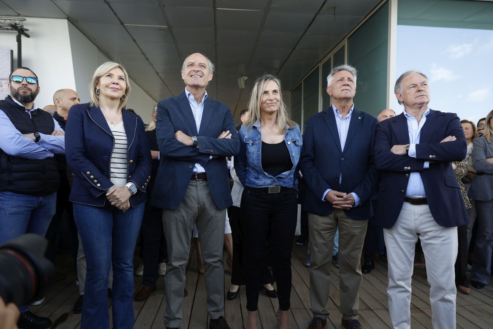 Fotos: los asistentes al mitin de Camps en Valencia