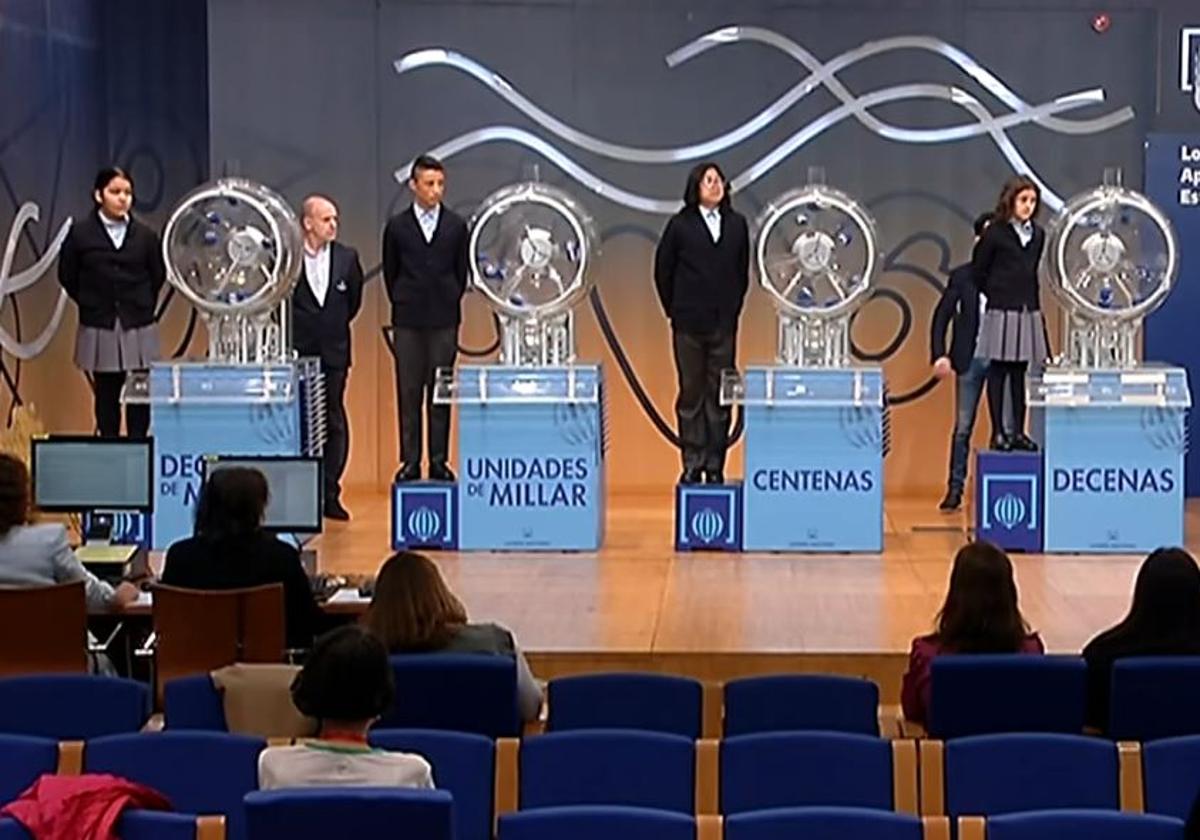 Sorteo de la Lotería Nacional de este sábado.