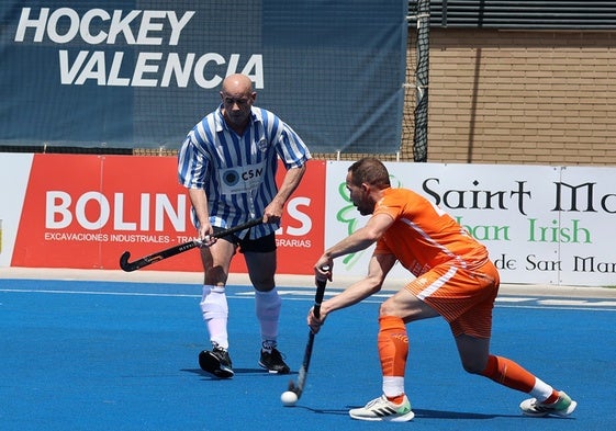 Un partido de los que se jugó en el torneo.
