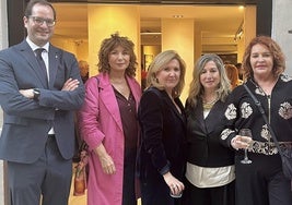 Miguel Quintero, Isabel Monparler, Teresa Nuez, Sara Joudi y Sila Vila.