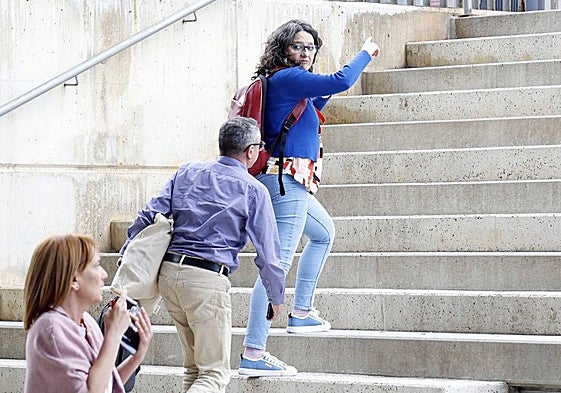 Oltra, en el último congreso de Iniciativa.