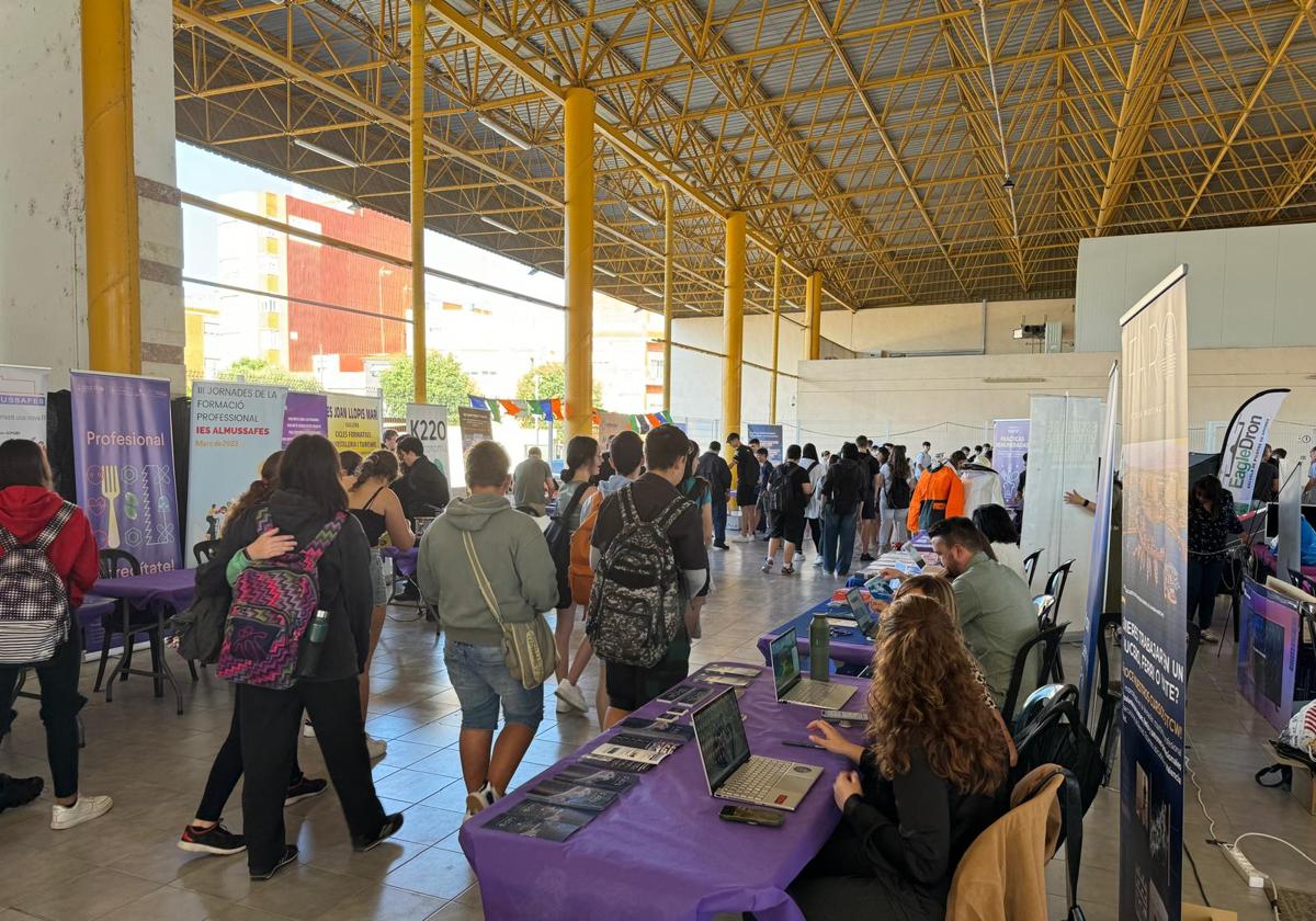 Edición anterior de la feria de formación.