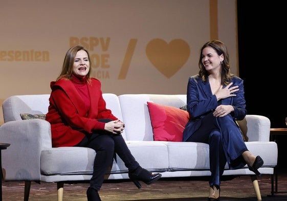 Pilar Bernabé y Sandra Gómez han estado al frente de Valencia Activa.