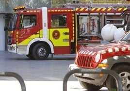 Imagen de archivo de un camión de bomberos.