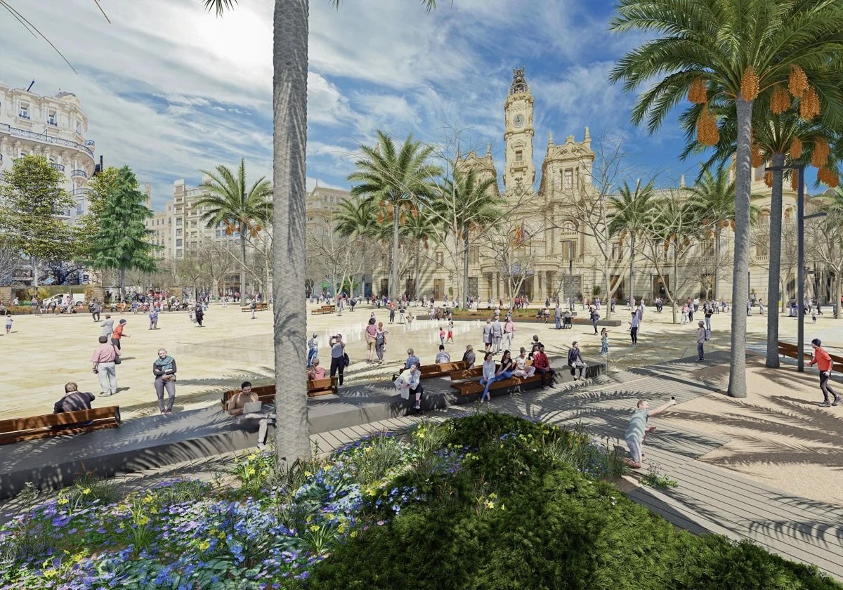 Valencia aprobará la redacción del proyecto de la plaza del Ayuntamiento este viernes