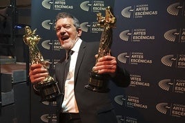 Antonio Banderas, con dos premios Talía.