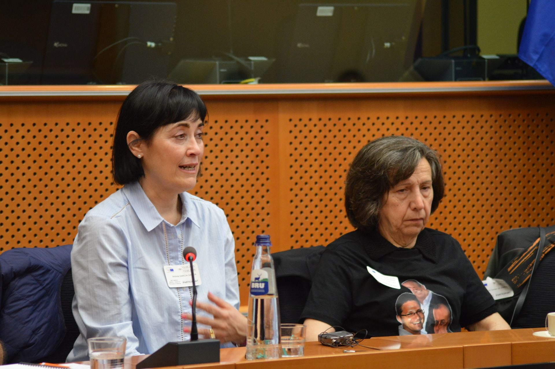 Bruselas recibe a las víctimas de la dana de Valencia