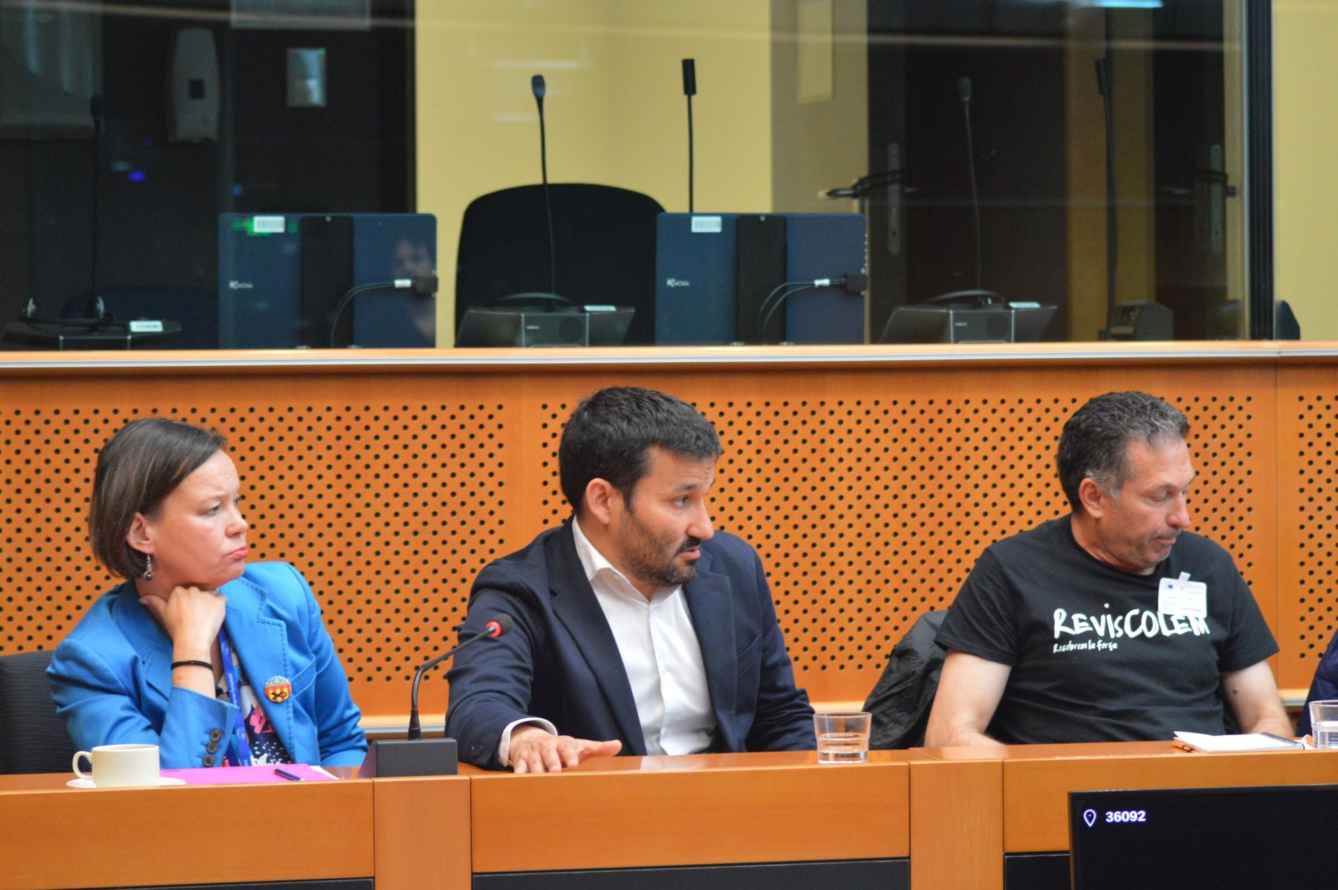 Bruselas recibe a las víctimas de la dana de Valencia