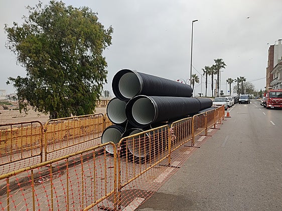 Las obras en la Ronda Malecó de Carlet ya han comenzado.