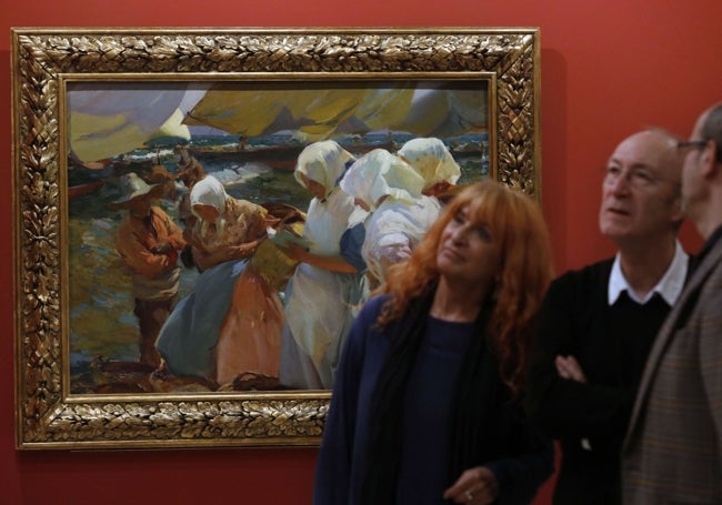'Las pescadoras', obra de Sorolla.