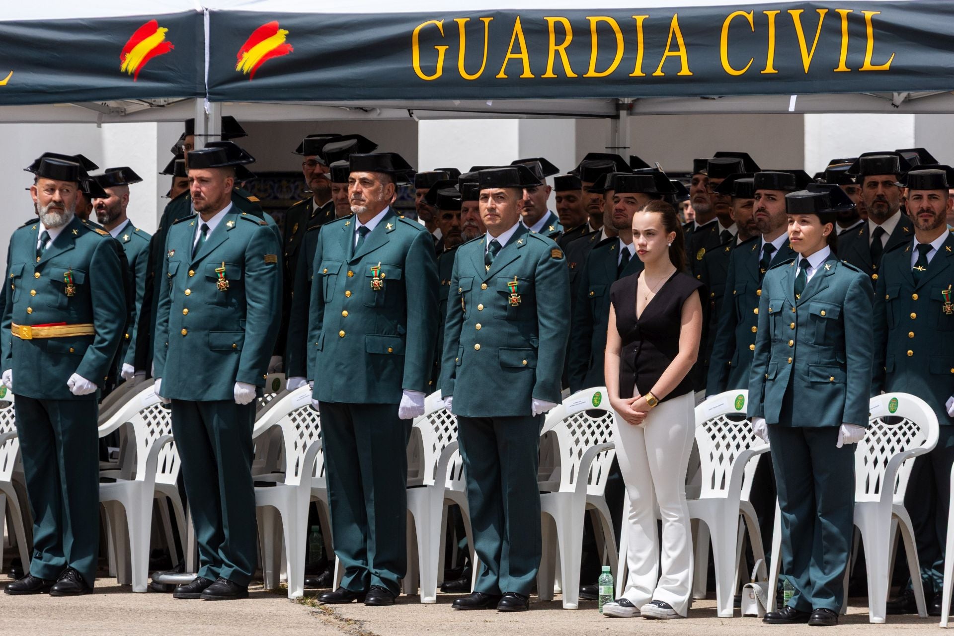 FOTOS | La Guardia Civil celebra en Valencia su 181 aniversario con el trágico recuerdo de la dana