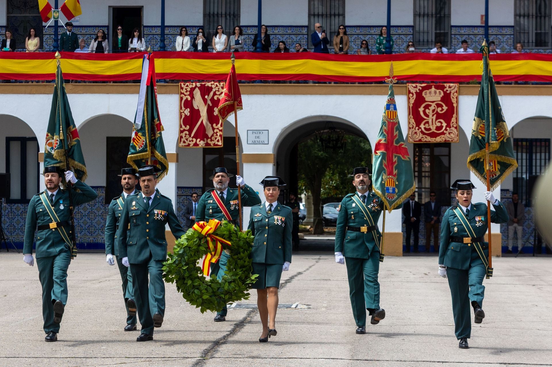 FOTOS | La Guardia Civil celebra en Valencia su 181 aniversario con el trágico recuerdo de la dana