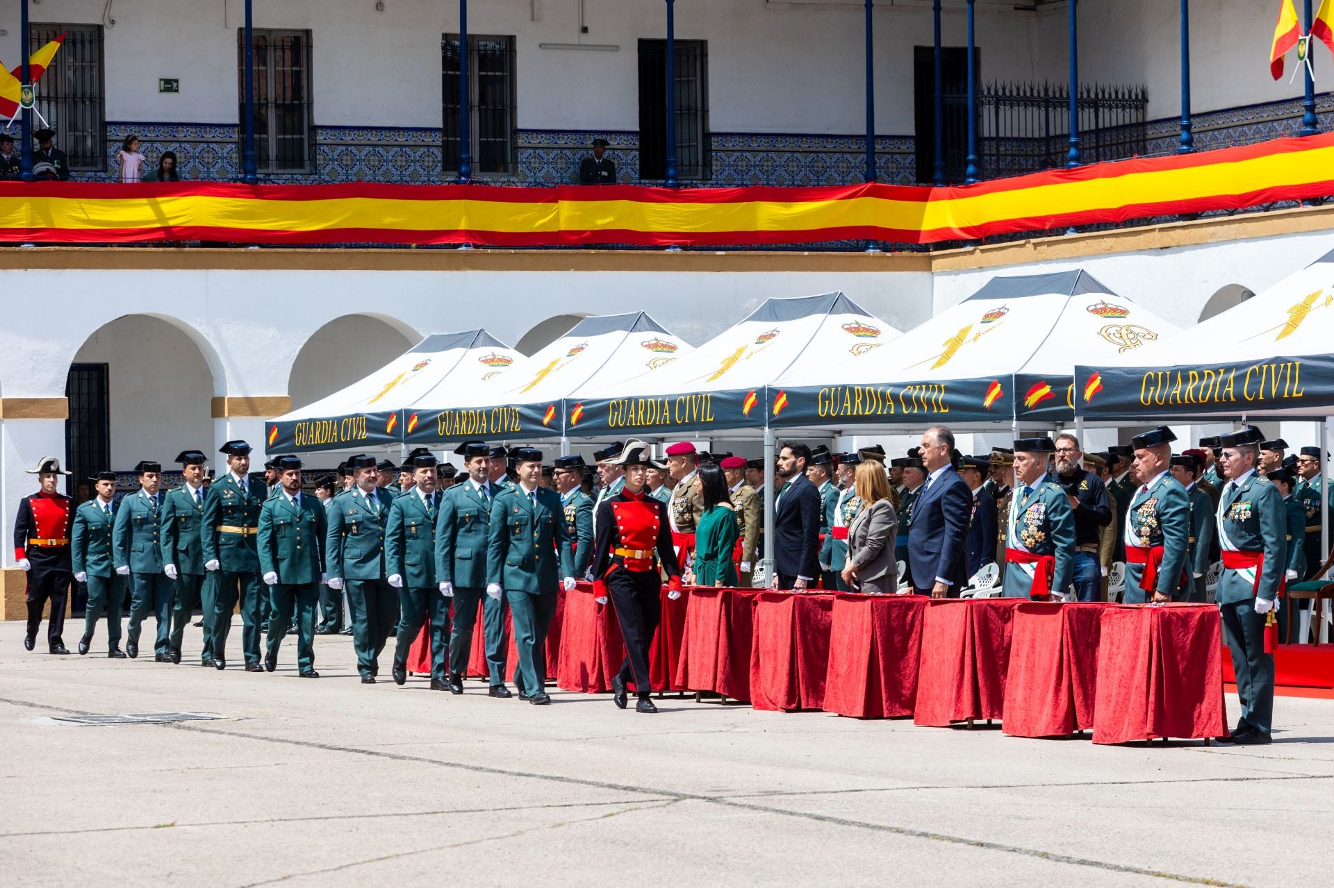 FOTOS | La Guardia Civil celebra en Valencia su 181 aniversario con el trágico recuerdo de la dana
