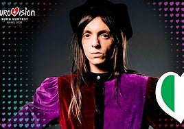 El artista italiano Lucio Corsi.