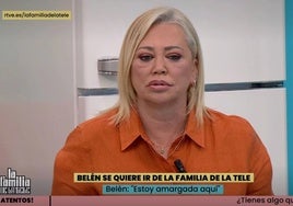 Belén Esteban en 'La familia de la tele'.