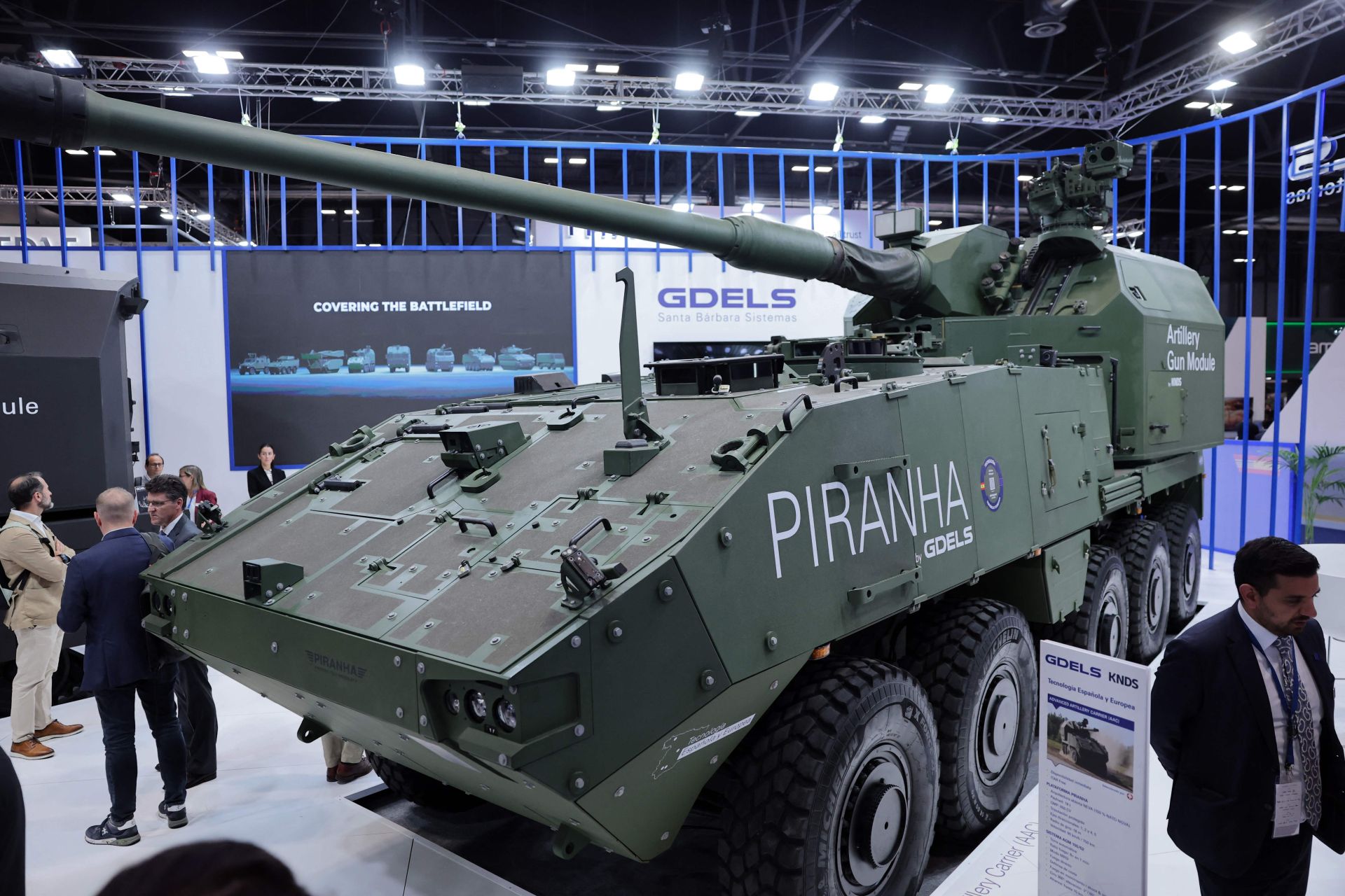 España muestra la última tecnología militar en FEINDEF