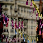 Una mascletà de estas Fallas.