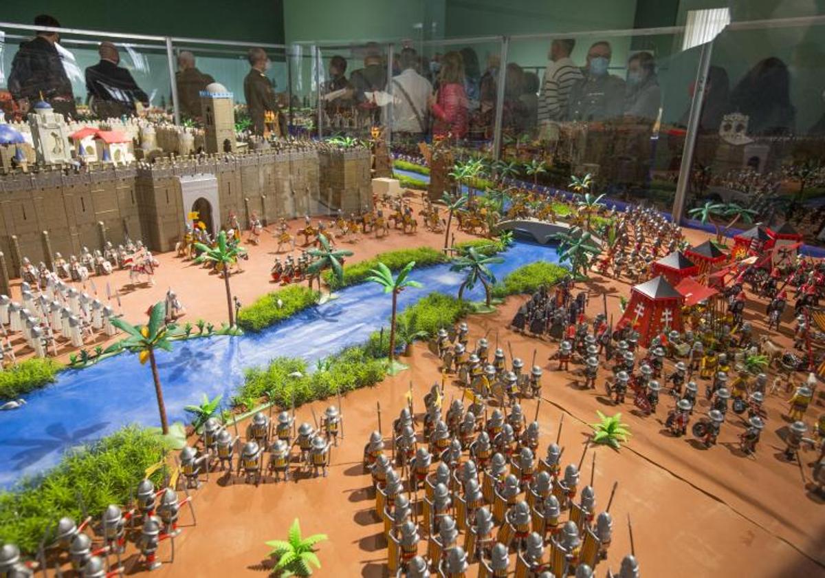 Exposición de Playmobil, en una imagen de archivo.
