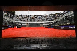 Vista de la pista del Foro Itálico de Roma.