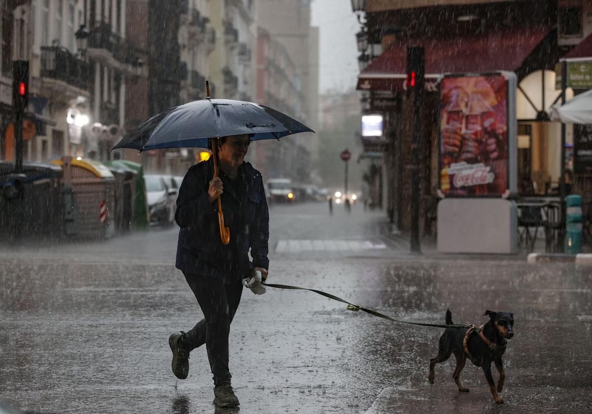 Los municipios de la Comunitat Valenciana en los que más llueve este miércoles: aviso amarillo en Valencia y Alicante