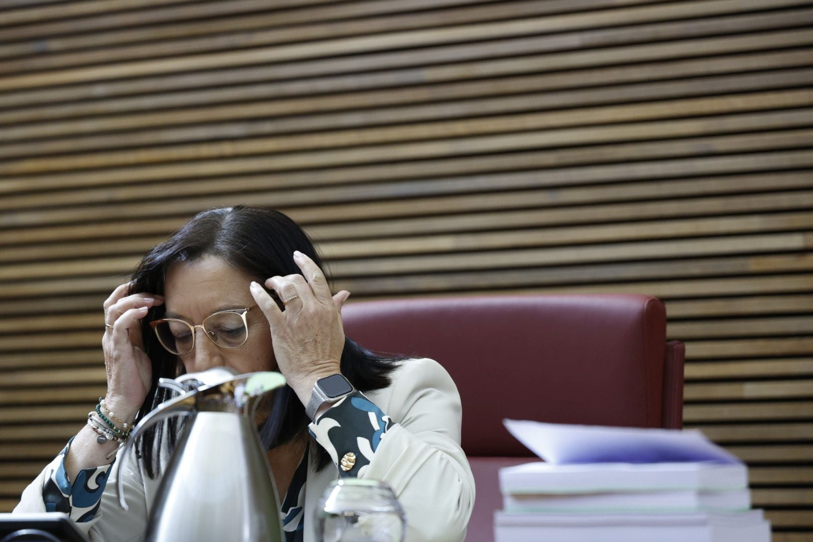 FOTOS | Sesión de control a Carlos Mazón en Les Corts este jueves