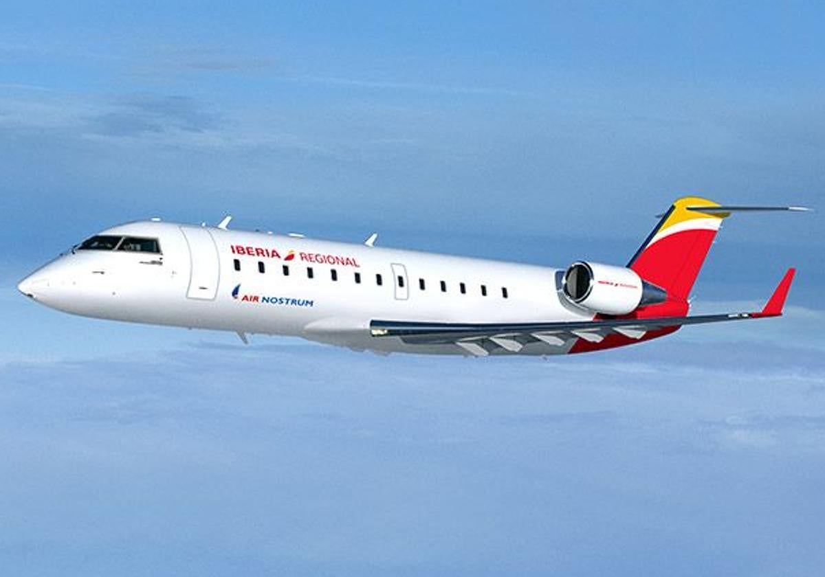 Un avión de Air Nostrum en una iamgen de archivo.