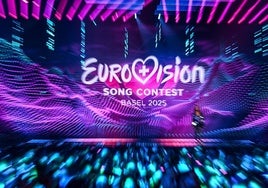 El escenario de Eurovisón 2025.