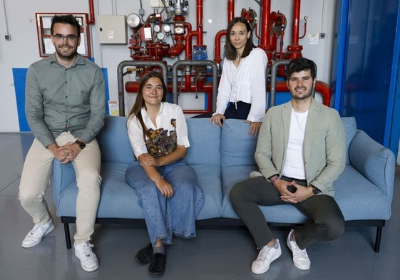 Álvaro Bernabé (Imperia SCM), Clara Haba (Your Friends Are Boring), Carmen Olivares (Bewoman360) y Alberto Añaños (Live4Life).