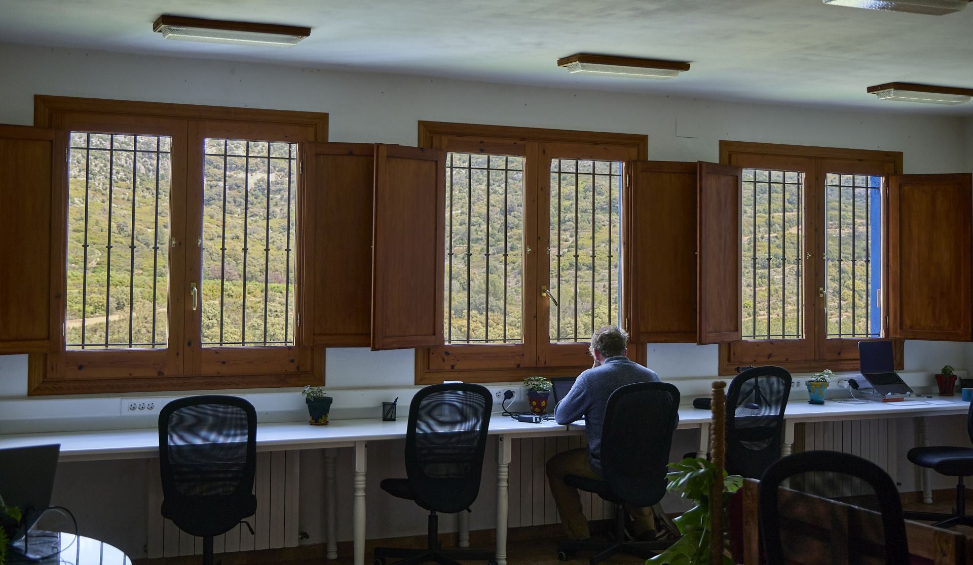 Un refugio rural para nómadas digitales