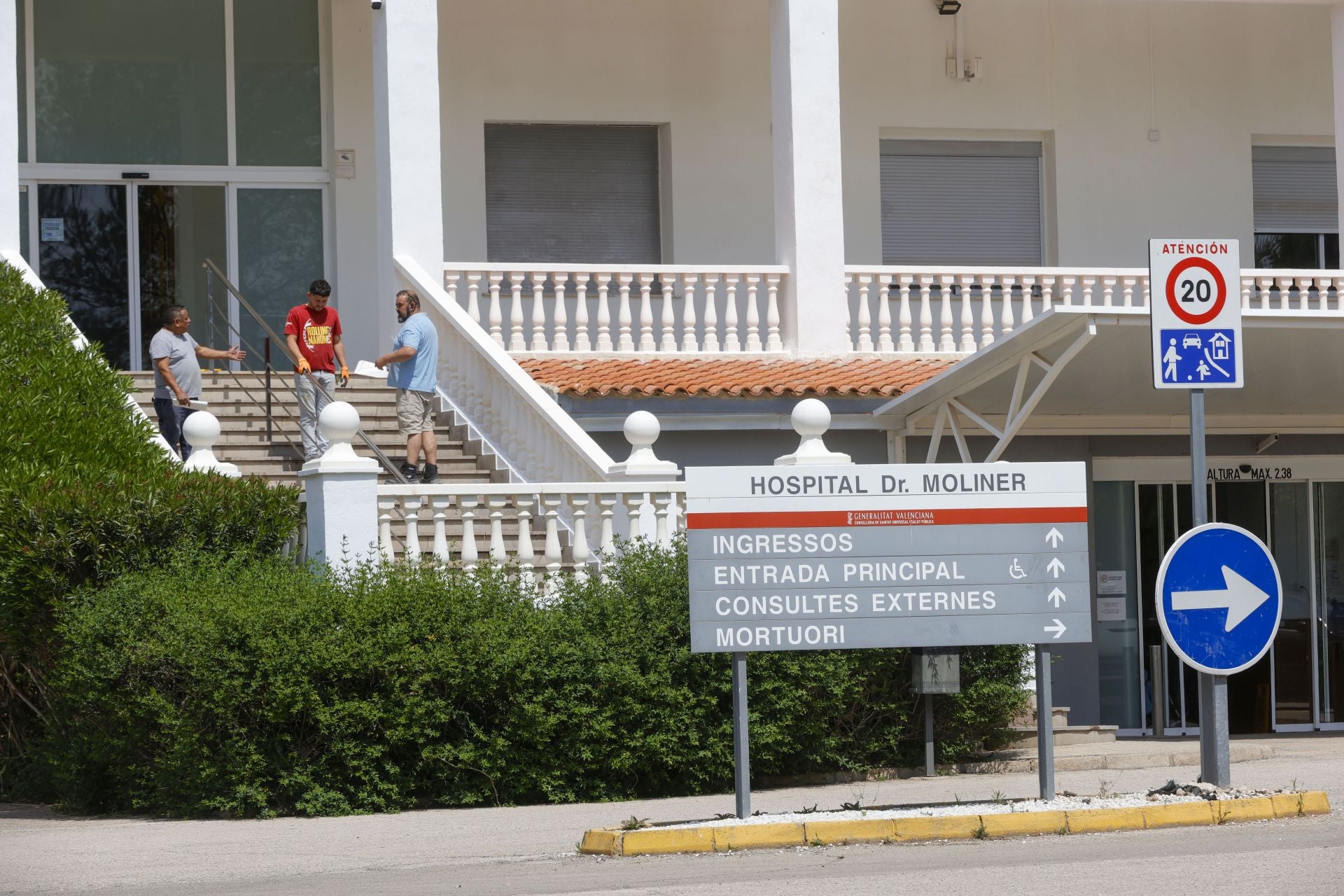 El hospital Doctor Moliner, parado en el tiempo