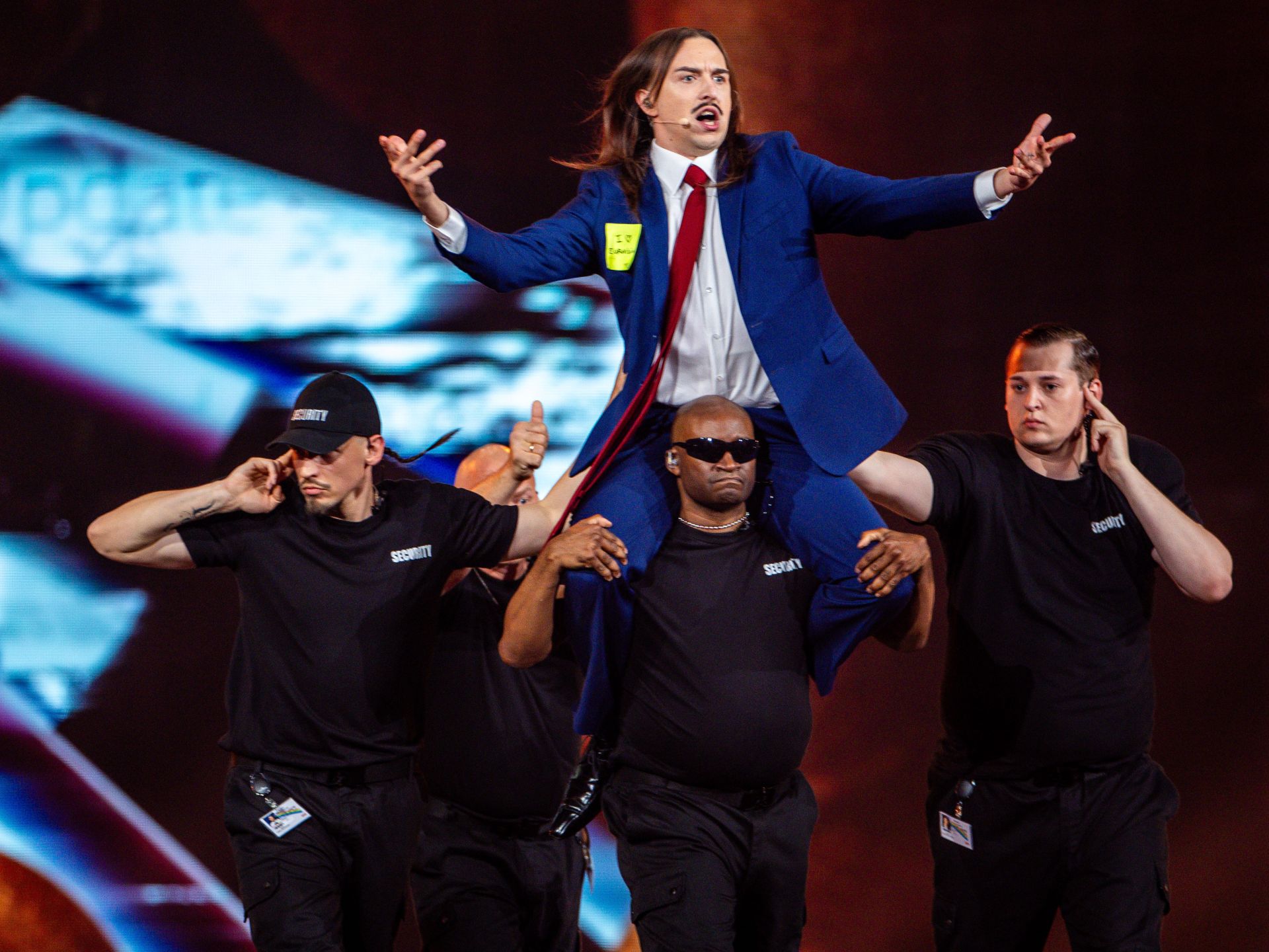 FOTOS | Así es la divertida actuación de Estonia en Eurovisión 2025
