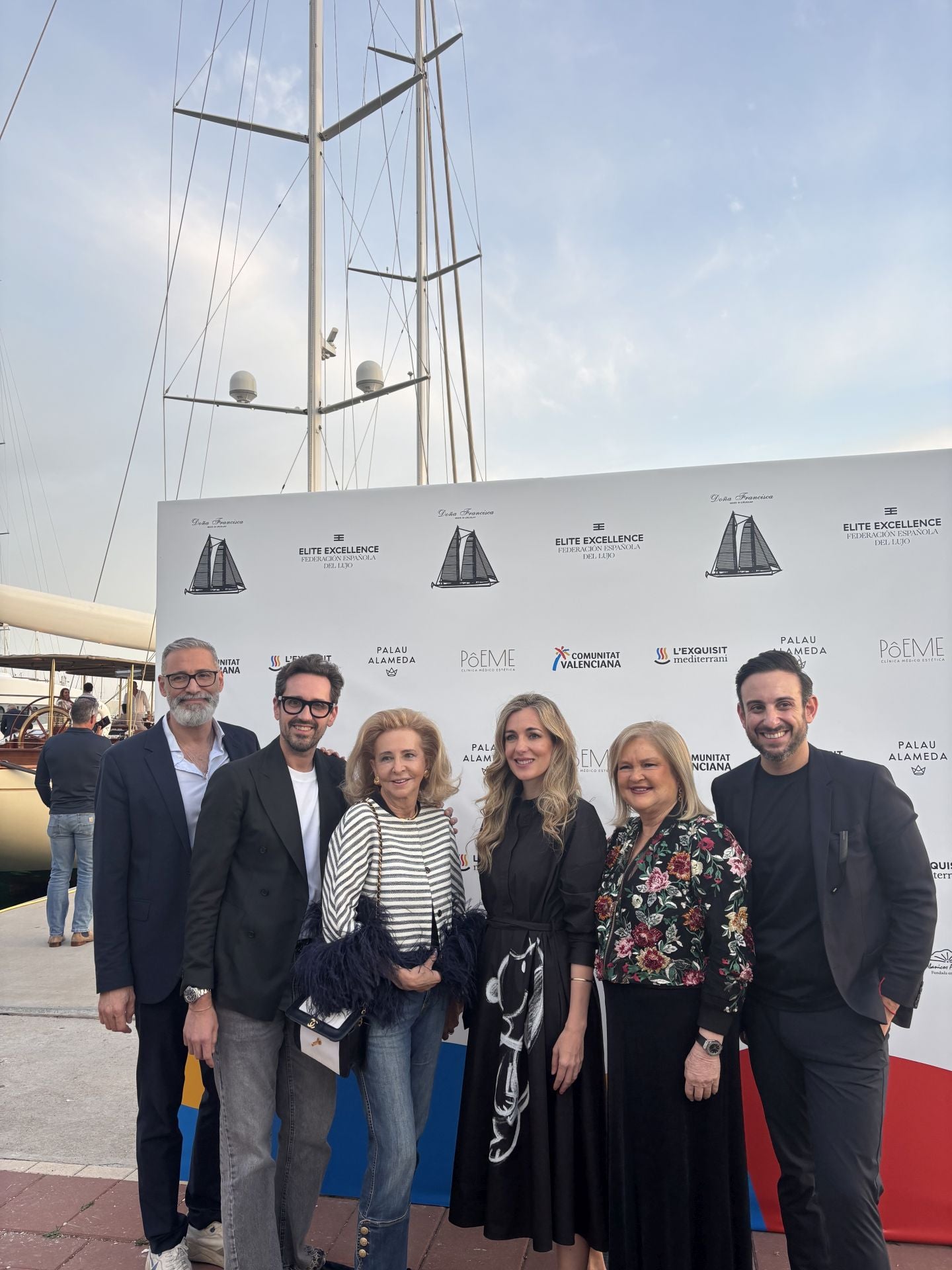Max Rese, Álex Jordán, Mayrén Beneyto, Sandra Andújar, Carmen de Rosa y Alberto Aibar.
