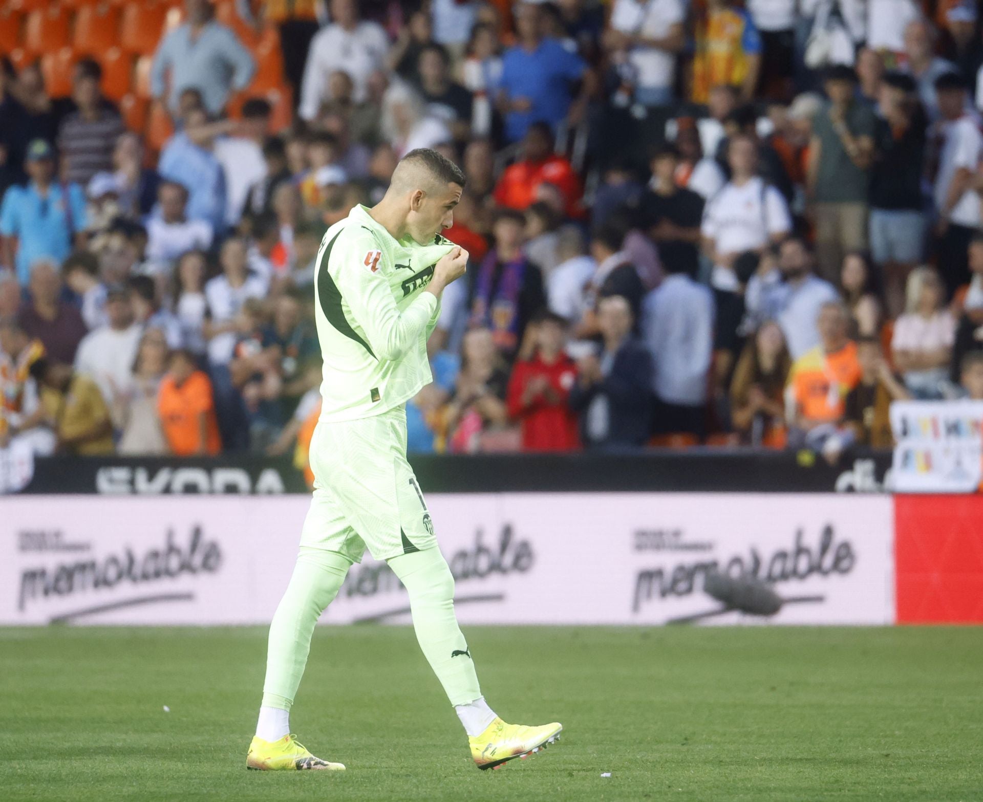 Así ha sido la despedida de Mestalla de Gayà, Mamardashvili y Jaume