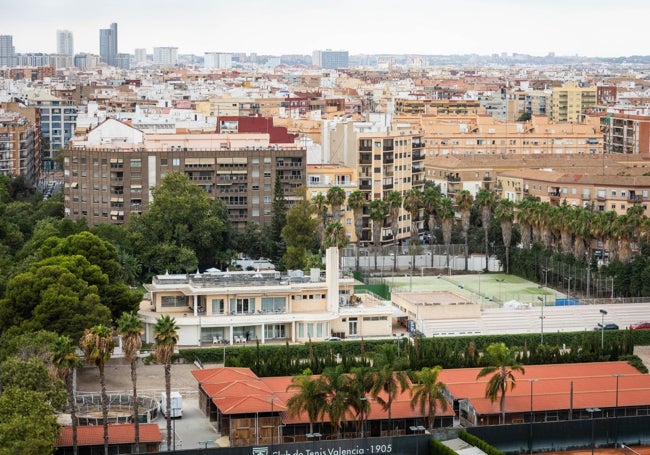 Vista general de La Hípica de Valencia.