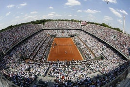 Vista de las pistas de Roland Garros, en una imagen de archivo.