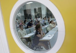 Oposiciones docentes, en una imagen de archivo.