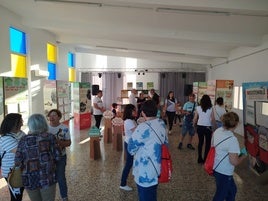 La exposición que se puede ver en Quatretonda sobre el OSD número 12.