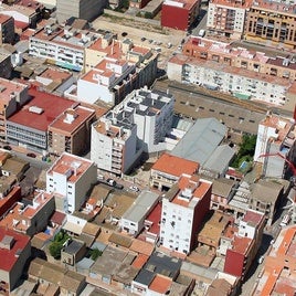 Imagen aérea de la localidad.