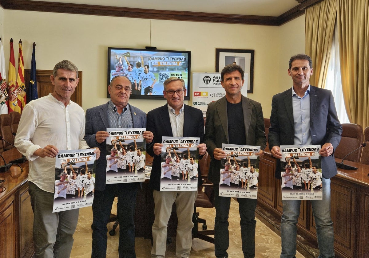 La Colonia Polster de Teruel acoge el Campus 'Leyendas del Valencia CF'