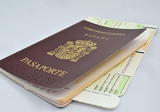 Un pasaporte ordinario, en una imagen de archivo.