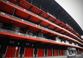 El exterior de Mestalla, en una imagen de archivo.