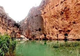 Paraje natural de Chulilla.