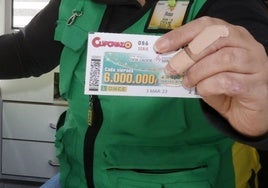 Venta de cupones de la ONCE. Imagen de archivo.