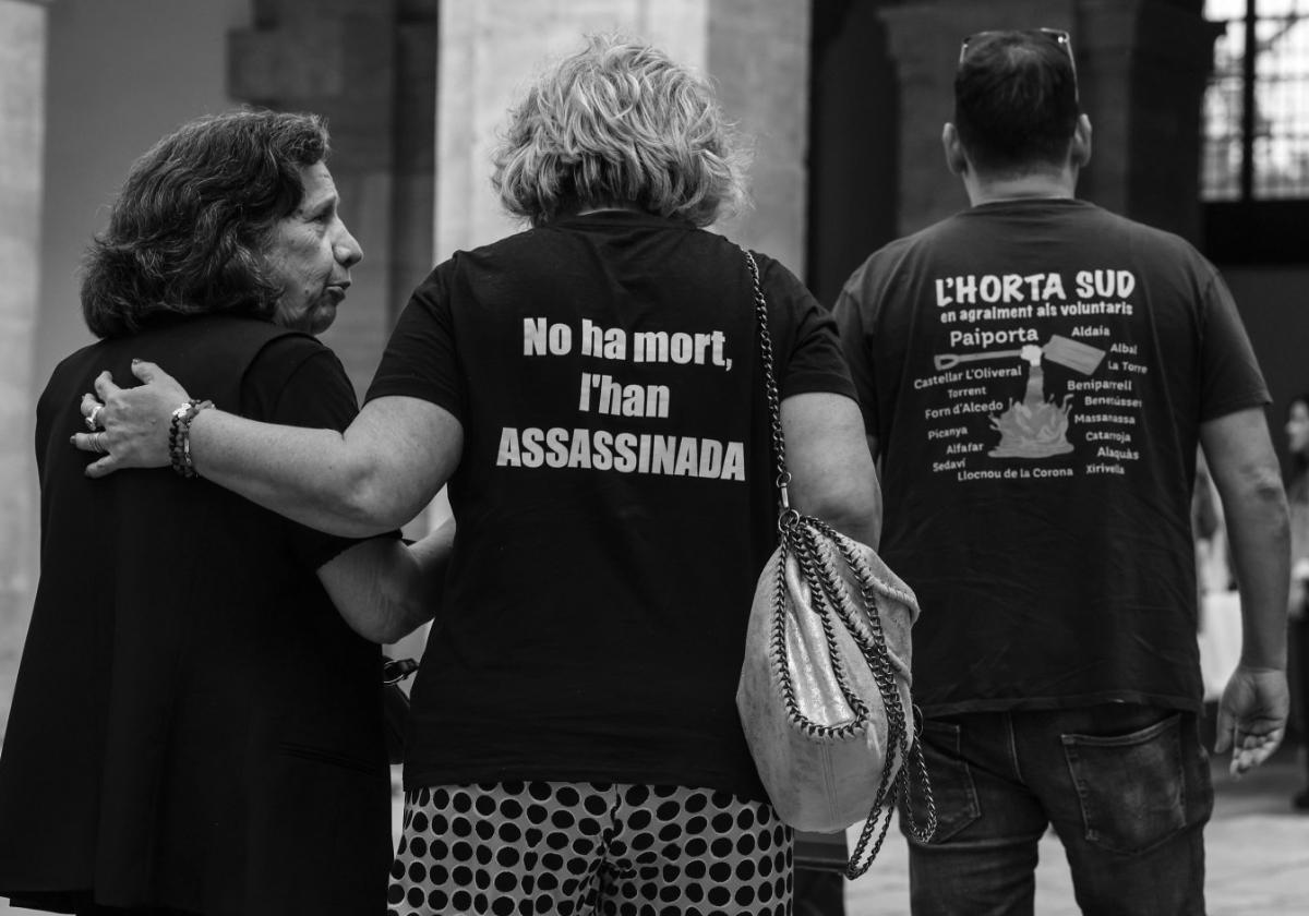 Mazón y las víctimas, material sensible